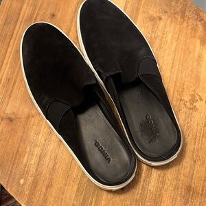 Vince Black Mules